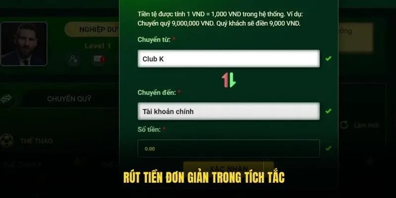 Rút tiền FB88 đơn giản trong tích tắc